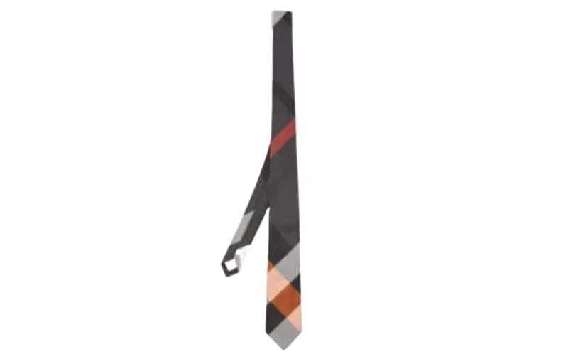 Burberry Ties Men's Dark Gray
