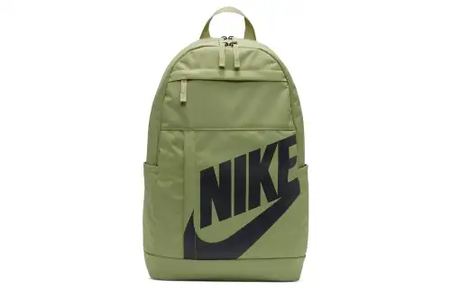 Nike Polyester Backpack Regular Unisex Green
