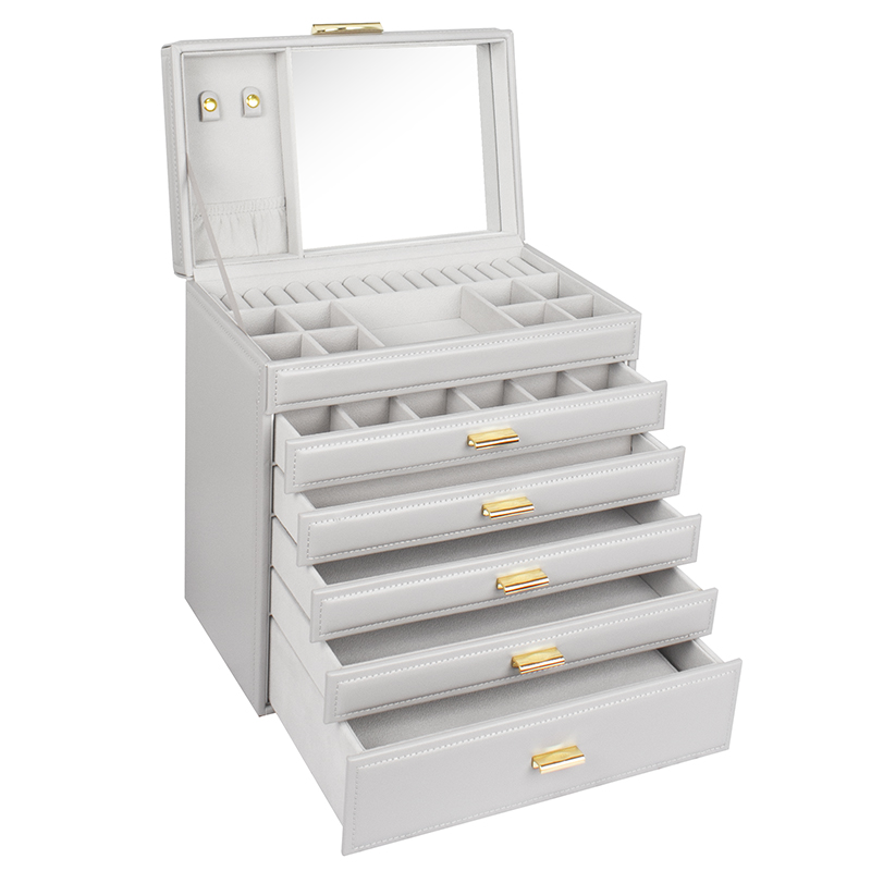 Hanfu, capacious high-end hair accessory, universal storage system, storage box, light luxury style, Chinese style