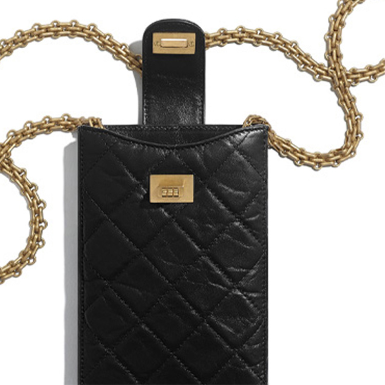 Женская сумка Chanel 2.55 (черная) — фото 5