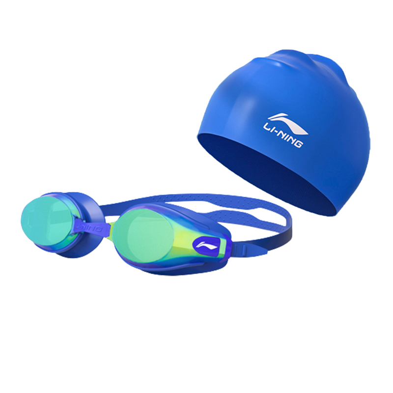 Li Ning Swim Goggles Unisex Blue
