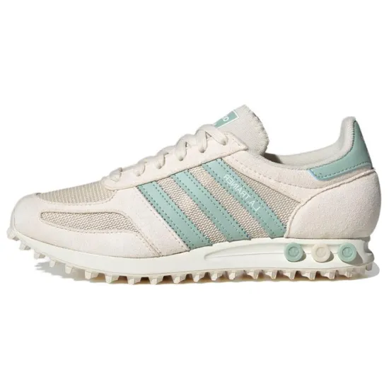 Adidas Originals LA Trainer OG Lifestyle Shoes Women's Low-top Beige/Green