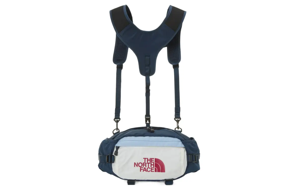 THE NORTH FACE 8L Fanny Pack Outdoor Bag Polyester Blue Unisex