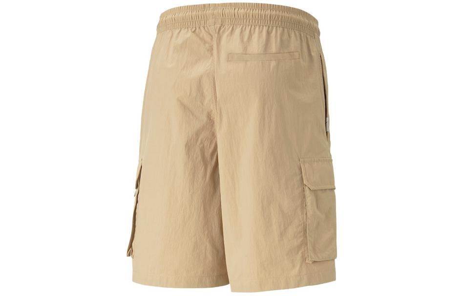 PUMA Mmq Series Sports Shorts Unisex Desert Yellow Moderate