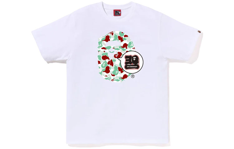 Bape Store Sendai Bape 30th Anniversary Ape Head Tee Set