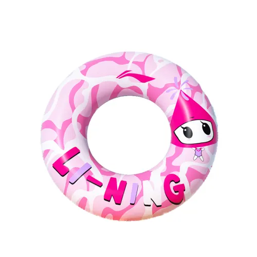 Li Ning, fuchsia air bag for swimming PVC for men and women