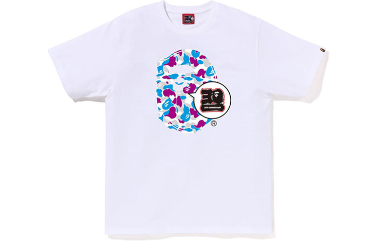 Bape Store Yokohama Bape 30th Anniversary Ape Head Tee Set