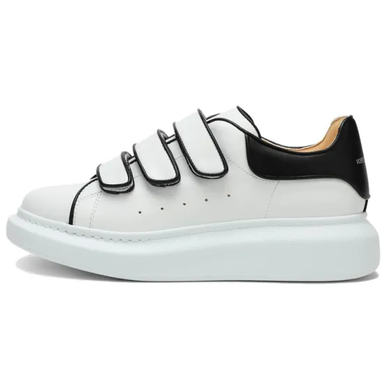 Alexander McQueen Casual Shoes Women's Low-Top White Black