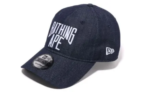 Bape Nyc Logo Denim New Era 9Twenty Cap