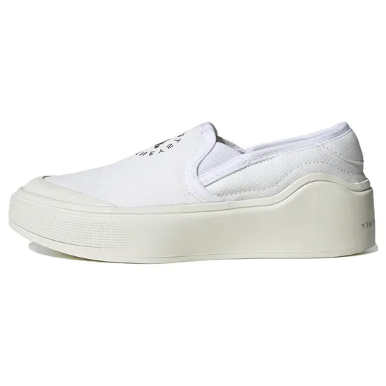 Adidas Stella McCartney X Women's Court Slip-On 'Off White Burnt Cayenne'