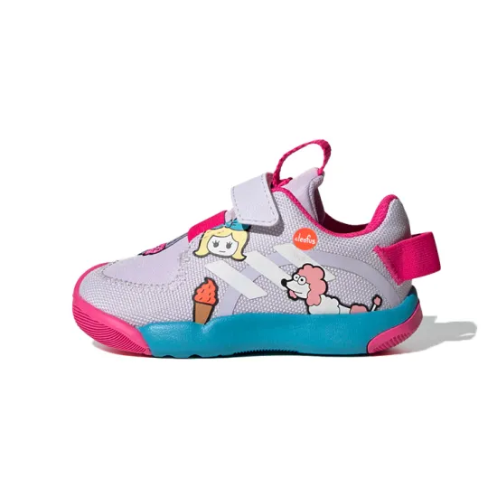 adidas Activeplay Toddler Shoes TD Low-top Light Purple/pink/white/yellow