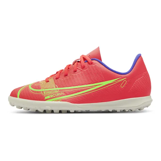 Nike Vapor X Kids Soccer Shoes Kids Low-top Bright Crimson/dazzling Indigo
