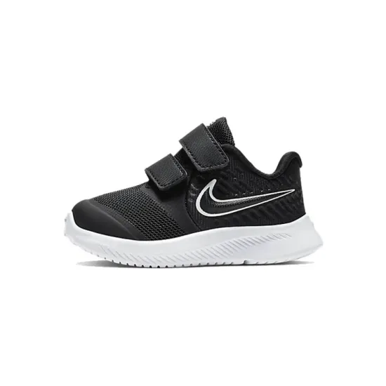 Nike Star Runner 2 Toddler Shoes TD Low-top Black/fluorescent Yellow/white