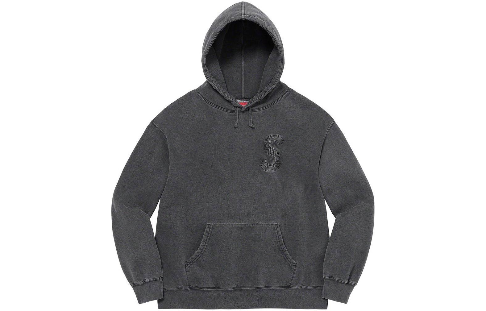 Supreme SS23 Week9 overdyed s logo hooded sweatshirt S