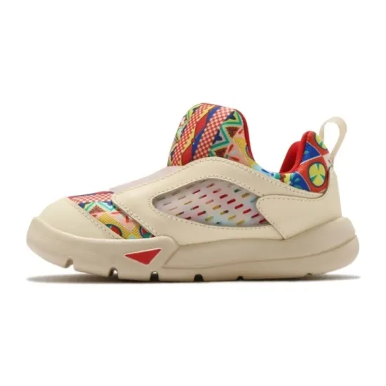 Air Jordan 5 Toddler Shoes TD Low-top White/Red