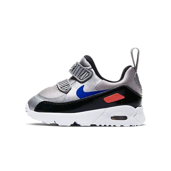 Nike Air Max Tiny 90 Toddler Shoes TD Low-top Metallic Silver