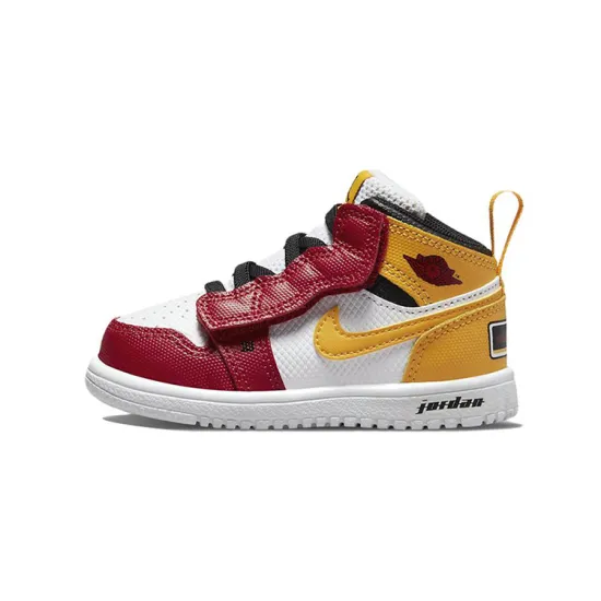 Jordan 1 Mid Alt Red Gold White TD