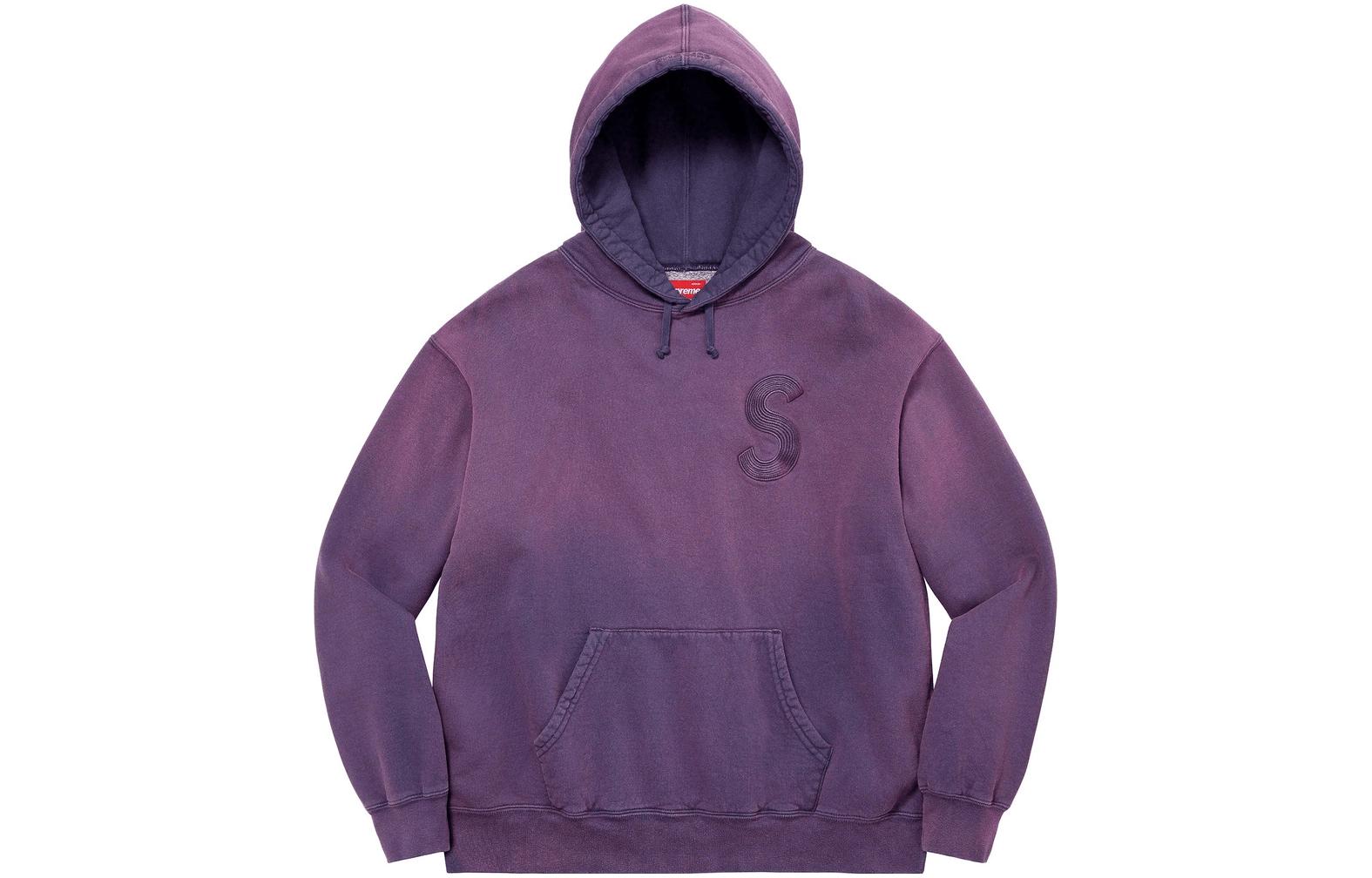 Supreme SS23 Week9 overdyed s logo hooded sweatshirt S