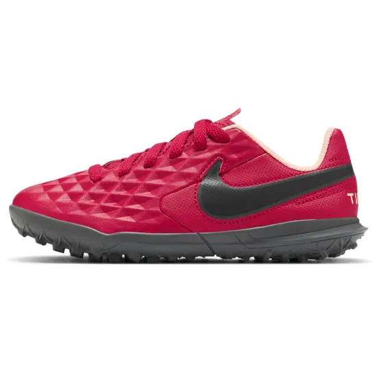 Nike Tiempo Legend 8 Kids Soccer Shoes Kids Low-top Red/Black