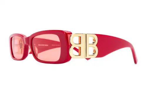 Balenciaga Eyewear Dynasty Rectangular Frame Sunglasses