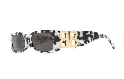 Balenciaga Dynasty Rectangular-frame Sunglasses