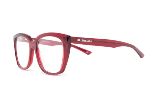 transparent cat-eye eyeglasses