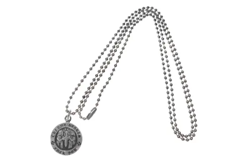 Chrome Hearts angel medallion pendant