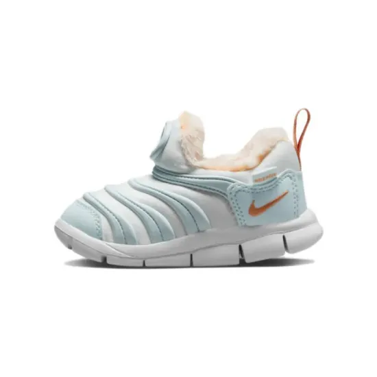 Nike Dynamo Free Toddler Shoes TD Low-top Mountain Peaks White/white/glacier Blue/psychedelic Orange