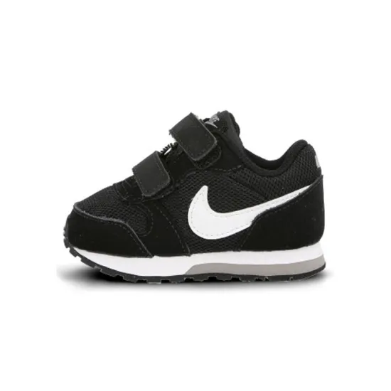 Nike MD Runner 2 Toddler Shoes TD Low-top Black/White