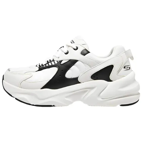 Skechers BOBS BAMINA 2 Casual Shoes Men Low-Top Black White