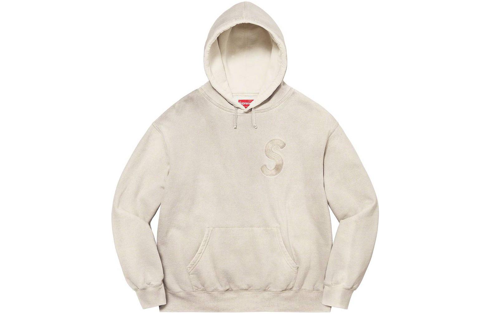 Supreme SS23 Week9 overdyed s logo hooded sweatshirt S