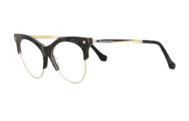 Balenciaga Prescription Glasses Women's Black