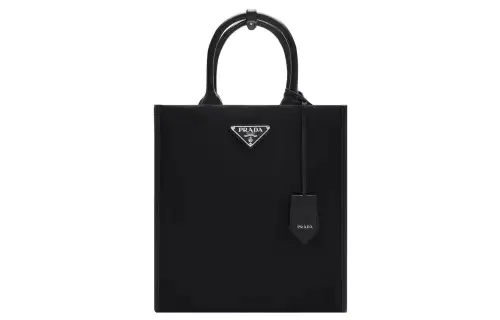 PRADA Fabric Shoulder Bag, Crossbody Bag, Handbag Medium Women's Black