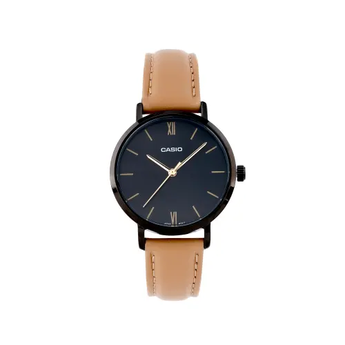 CASIO Women's Standard Series Black Watch LTP-VT02BL-1A