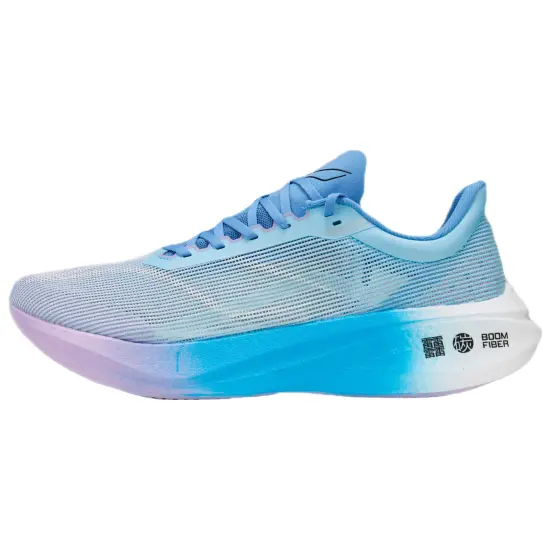 LINING Feidian 3 Challenger Running Shoes Men Low-Top Purple Blue
