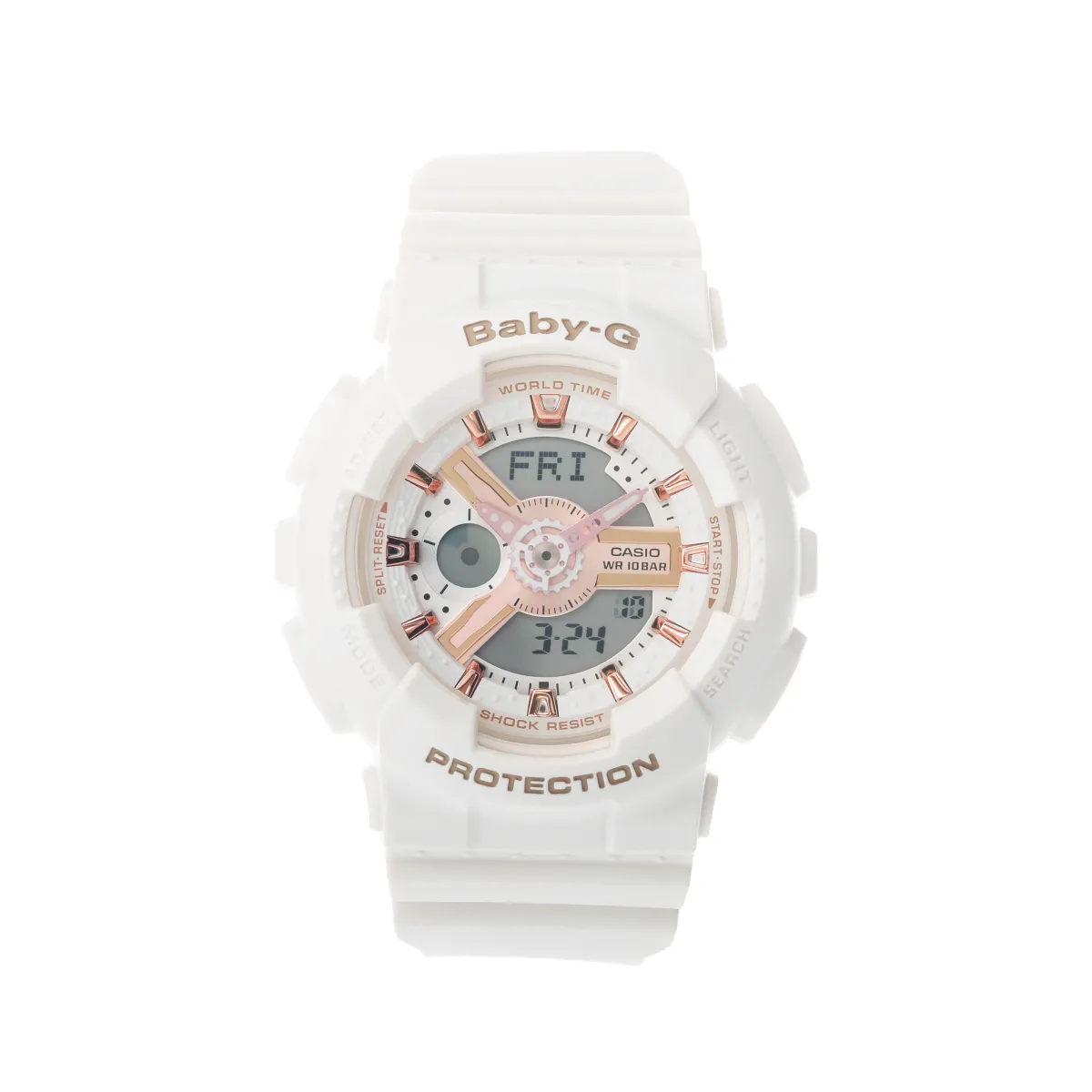 CASIO Women's BABY-G White Watch BA-110XRG-7AJF