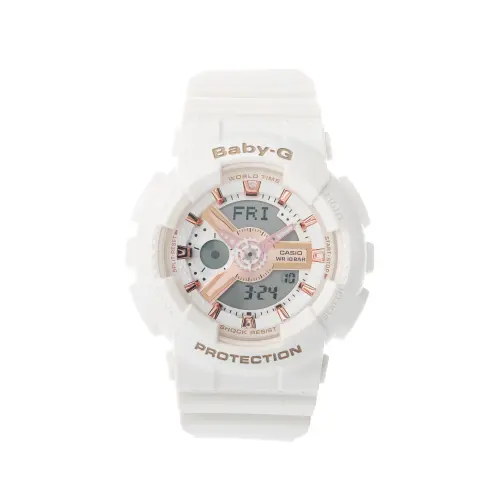 CASIO Women's BABY-G White Watch BA-110XRG-7AJF