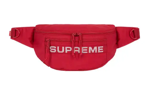 Supreme Cotton Shoulder Bag, Crossbody Bag, Fanny Pack Regular Unisex Red