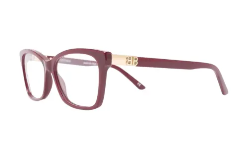 Balenciaga Prescription Glasses Women's Dark Red