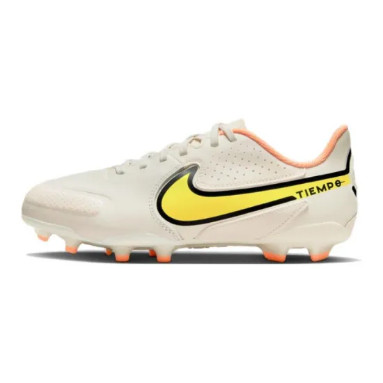 Nike Tiempo Legend 9 Kids Soccer Shoes Kids Low-top Beige