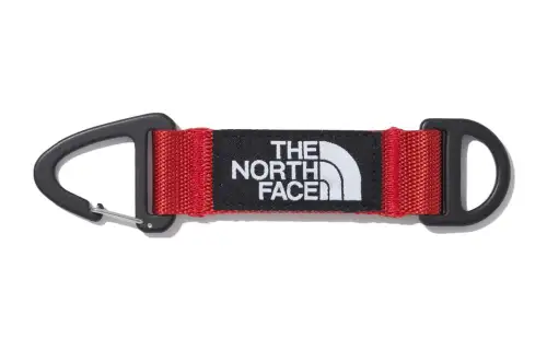 THE NORTH FACE Nylon Keychains Unisex Red