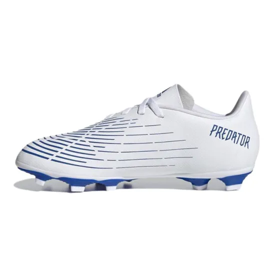 adidas PREDATOR Series Kids Soccer Shoes Kids Low-top White/Royal Blue