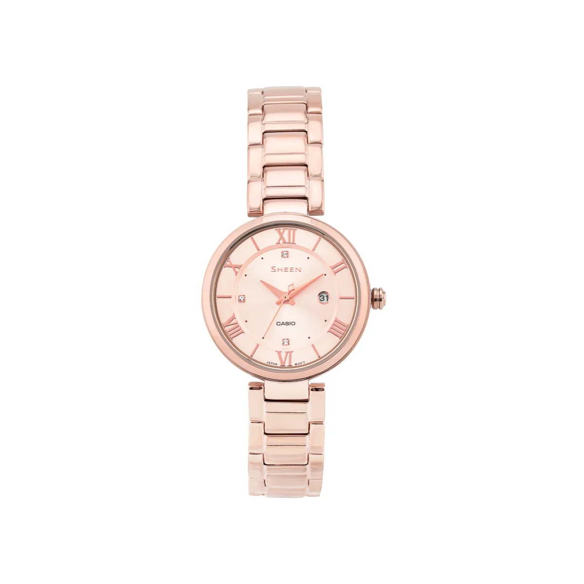 CASIO Women's SHEEN Gold Watch SHE-4529CG-4A