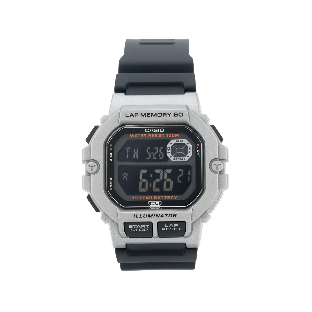 CASIO Unisex Digital-Square Dial Watch