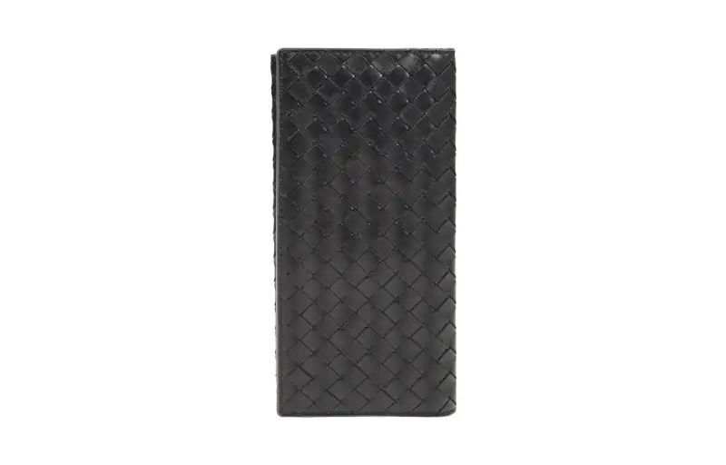 Bottega Veneta Cow Leather Wallet Unisex Black