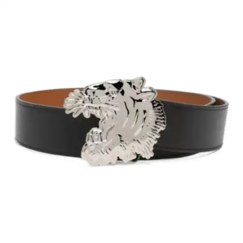 【Previous Season】tiger-buckle leather belt