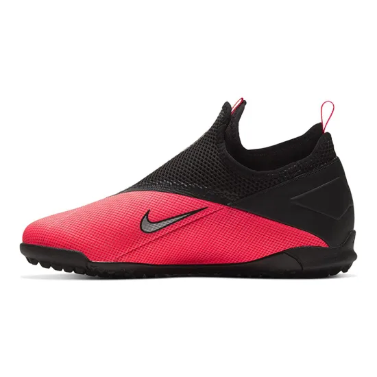 Nike Phantom Vision Kids Soccer Shoes Kids Mid-top Black/Red