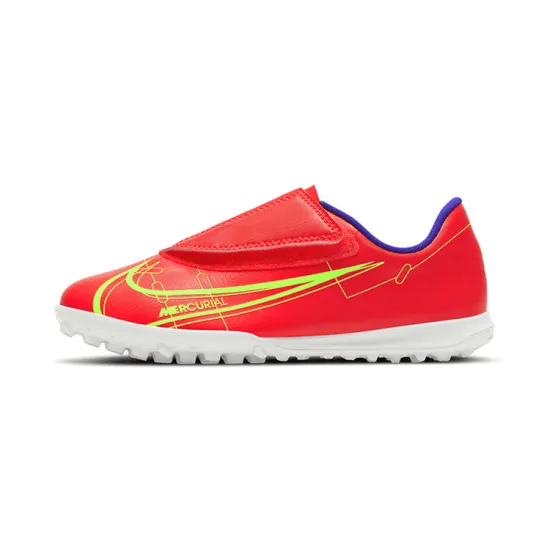 Nike Mercurial Vapor 14 Kids Soccer Shoes PS Low-top Red