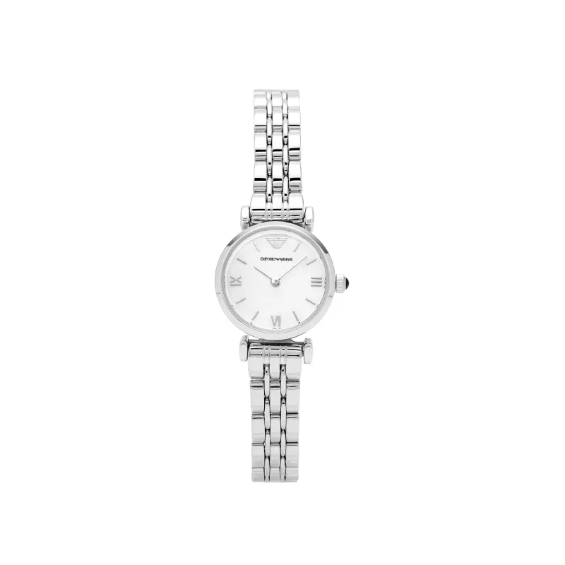 EMPORIO ARMANI Armani, quartz watch strap stainless steel, dial, women's watch, quartz mechanism, light luxury style
