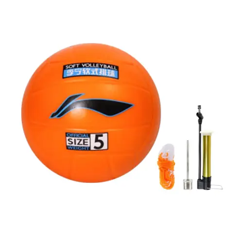 LiNing Li Ning PVC No. 5 Volleyball High School Entrance Examination Student Competition Sports Training Men and Women Same Style Orange